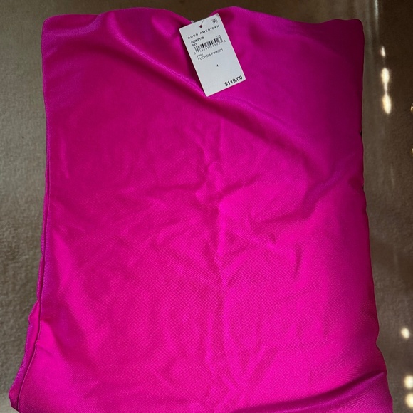 GOOD AMERICAN NWT Compression Shine Tube Dress - Picture 8 of 8